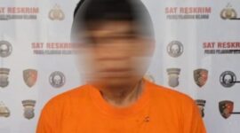 Satreskrim Polres Pelabuhan Belawan mengungkap dua kasus curat dan mengamankan D.I.H. yang diduga terlibat pencurian bentor serta baterai truk.