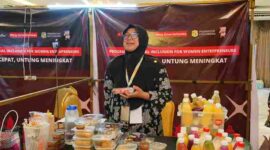 Learning Event Program Financial Inclusion for Women Entrepreneur di Grand Ballroom Universitas Prima Indonesia, Minggu (27/9/2026).