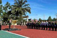 apel pagi personel di Lapangan Apel Mako Polres Simalungun, Jalan Jon Horailam Saragih Nomor 110, Pematang Raya, Kabupaten Simalungun, Senin (28/9/2026) sekitar pukul 08.30 WIB.
