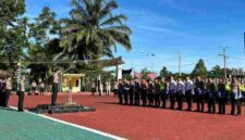 apel pagi personel di Lapangan Apel Mako Polres Simalungun, Jalan Jon Horailam Saragih Nomor 110, Pematang Raya, Kabupaten Simalungun, Senin (28/9/2026) sekitar pukul 08.30 WIB.