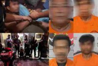 Beberapa pelaku yang berhasil diringkus Polda Sumut.