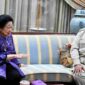 Presiden Prabowo Subianto bertakziah ke kediaman Presiden ke-5 Republik Indonesia Megawati Soekarnoputri di Jakarta, pada Senin malam, 28 September 2026.