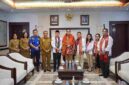 Rico Waas saat menerima audiensi Dewan Pimpinan Pusat (DPP) HBB di Balai Kota Medan, Senin (28/9/2026).