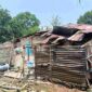Hujan deras disertai angin kencang merusak 24 rumah warga di Pematang Bandar, Simalungun.