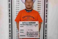 Polres Pematangsiantar mengamankan pria berinisial TW dan menyita tujuh paket sabu dengan berat bruto 2,66 gram di Jalan Pane.