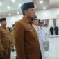 Sekda Pematangsiantar Junaedi Antonius Sitanggang melantik 116 PNS