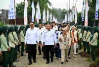 Penjabat (PJ) Sekretaris Daerah Provinsi Sumatera Utara (Sumut) Timur Tumanggor, Direktur Utama Polbangtan Medan Nurliana Harahap, Wakil Wali Kota Tanjungbalai Muhammad Fadly Abdina, serta di dampingi Kepala Dinas Pertanian dan Ketahanan Pangan Provinsi Sumatera Utara  Fariz Haholongan Hutagalung, melakukan Tanam Cabai secara serentak se Provinsi Sumatera Utara, dirangkaikan dengan Launching Kampus Mandiri Pangan, di TEFA Politeknik Pembangunan Pertanian Medan, Rabu (21/10/2026)