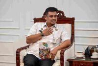Gubernur Sumut Bobby Nasution.