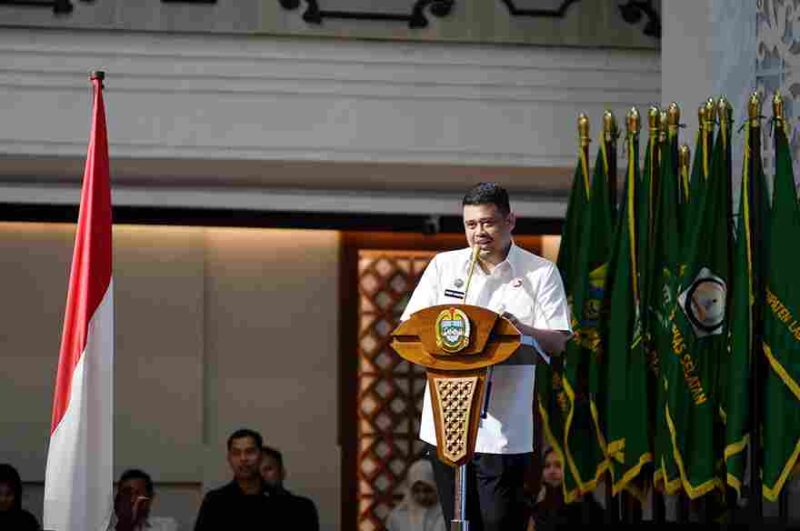 Gubernur Sumut Muhammad Bobby Afif Nasution.