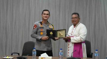 Kapolda Sumut Gandeng Keuskupan Agung Medan Perangi Narkoba dan Perdagangan Manusia