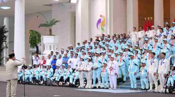 Presiden Prabowo Beri Bonus 3 Miliar kepada Atlet Peraih Emas Asian Games 2026
