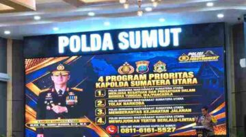 Kapolda Sumut Tetapkan 4 Program Prioritas, dari Perang Narkoba hingga Kejahatan Jalanan