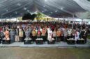 Gubernur Sumut Bobby Nasution menghadiri Pemberkatan Santuario, Bangunan Karya Pastoral dan Pesta Pelindung yang diselenggarakan di Gereja Paroki St. Yohanes Paulus II, Namo Pecawir, Tuntungan, Kecamatan Pancurbatu, Kabupaten Deliserdang, Minggu (25/10/2026). 