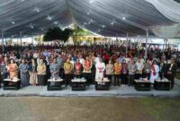 Gubernur Sumut Bobby Nasution menghadiri Pemberkatan Santuario, Bangunan Karya Pastoral dan Pesta Pelindung yang diselenggarakan di Gereja Paroki St. Yohanes Paulus II, Namo Pecawir, Tuntungan, Kecamatan Pancurbatu, Kabupaten Deliserdang, Minggu (25/10/2026). 