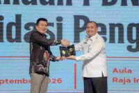 Monitoring Pelaksanaan Pengadaan Barang/Jasa Pemerintah serta Optimalisasi Penggunaan PDN dan UMK-K melalui Konsolidasi Pengadaan di Aula Raja Inal Siregar, Kantor Gubernur Sumut, Jalan Pangeran Diponegoro Nomor 30, Medan, Rabu (30/09/2026).