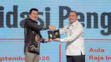 Monitoring Pelaksanaan Pengadaan Barang/Jasa Pemerintah serta Optimalisasi Penggunaan PDN dan UMK-K melalui Konsolidasi Pengadaan di Aula Raja Inal Siregar, Kantor Gubernur Sumut, Jalan Pangeran Diponegoro Nomor 30, Medan, Rabu (30/09/2026).