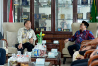 kunjungan reses Anggota DPD RI, Penrad Siagian, di ruang kerjanya, Kantor Gubernur Sumut, Jalan Pangeran Diponegoro Nomor 30, Medan, Jumat (16/10/2026).