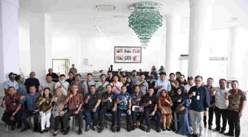 Temu Pers bersama dengan Dinas Sosial Provinsi Sumatera Utara (Sumut), Kegiatan ini difasilitasi Dinas Komunikasi dan Informatika Sumut yang berlangsung di Lobby Dekranasda Lantai 1 Kantor Gubernur Sumut Jalan Diponegoro Nomor 30 Medan, Jumat (2/10/2026).