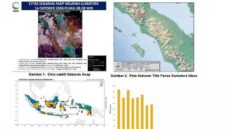 Screenshoot potensi sebaran asap di sumut. 