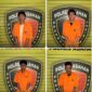 Empat terduga pelaku pencurian di Kisaran.