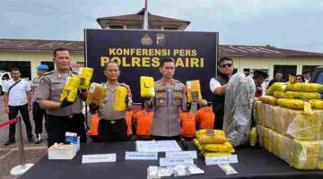 Konferensi pers di Mapolres Dairi, Rabu (30/9/2026).