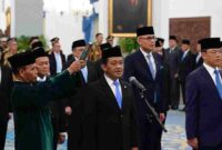 Bahlil Lahadalia dilantik sebagai Menko Hilirisasi dan Transisi Energi sekaligus Menteri ESDM