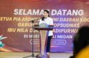 Ketua Dekranasda Kota Medan Ny. Airin Rico Waas.