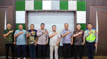 Wali Kota Wesly Silalahi menerima Kapolres Pematangsiantar AKBP Dhana Noer Kurniawan.