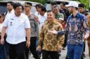 Pompa Air Tenaga Surya (PATS) di Desa Sibonor Ompu Ratus, Kecamatan Nainggolan, resmi beroperasi setelah diresmikan Deputi Bidang Pangan, Sumber Daya Alam, dan Lingkungan Hidup Kementerian PPN/Bappenas, Leonardo Adypurnama alias Teguh Sambodo, bersama Bupati Samosir Vandiko T. Gultom, Sabtu (3/10/2026).