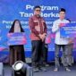 Anton saat menutup Karya Hita Festival 2026 sekaligus meluncurkan Sinergi Program Tahun 2026 di Ruang Terbuka Publik (RTP) Pantai Bebas Parapat, Kecamatan Girsang Sipangan Bolon, Kabupaten Simalungun, Minggu (4/10/2026).