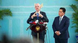 Presiden Federasi Sepak Bola Internasional (FIFA) Gianni Infantino menilai sepak bola Indonesia mengalami kemajuan signifikan dalam beberapa tahun terakhir. Penilaian tersebut disampaikan setelah Infantino bertemu Presiden Prabowo Subianto di Istana Merdeka, Jakarta, Senin (5/10/2026).