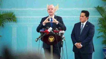 Presiden Federasi Sepak Bola Internasional (FIFA) Gianni Infantino menilai sepak bola Indonesia mengalami kemajuan signifikan dalam beberapa tahun terakhir. Penilaian tersebut disampaikan setelah Infantino bertemu Presiden Prabowo Subianto di Istana Merdeka, Jakarta, Senin (5/10/2026).