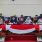 Rapat Paripurna DPRD Kota Medan yang membahas pemandangan umum fraksi-fraksi terhadap penjelasan kepala daerah mengenai Rancangan Peraturan Daerah (Ranperda) APBD Kota Medan Tahun Anggaran 2027, Senin (5/10/2026).
