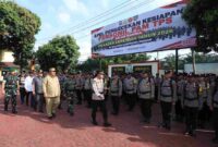 Polres Asahan menyiapkan 457 personel untuk mengamankan pelaksanaan Pemilihan Kepala Desa (Pilkades) Serentak Kabupaten Asahan Tahun 2026 yang dijadwalkan berlangsung pada Rabu (7/10/2026).