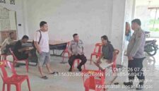Personel Polsek Bandar Huluan Polres Simalungun Polda Sumatera Utara menindaklanjuti pengaduan masyarakat yang masuk melalui aplikasi Hallo Kapolres Simalungun, Senin (5/10/2026).