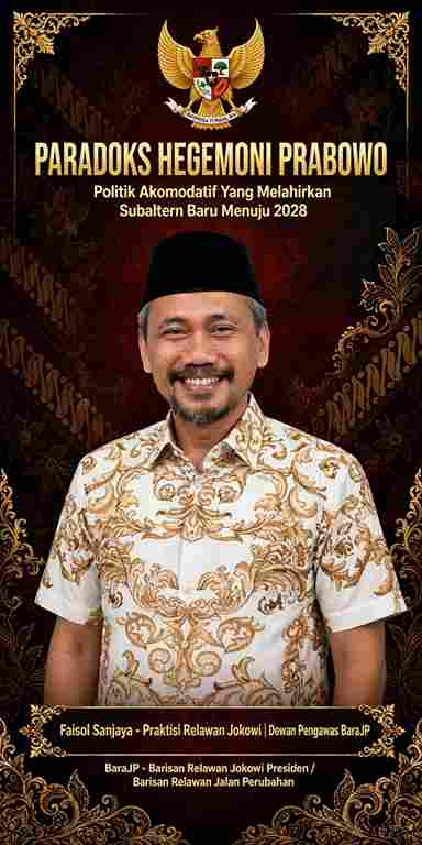 Faisol Sanjaya -  Praktisi Relawan Jokowi.