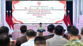 Presiden RI Prabowo Subianto di Kompleks Kejaksaan Agung RI, Jakarta, Selasa (6/10/2026)