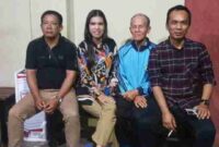Kuasa hukum Rizki Dini Hasanah saat mendampingi klien.