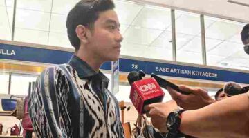Wakil Presiden Gibran Rakabuming.