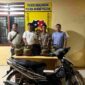 Polsek Bandar Huluan mengamankan seorang pria terkait dugaan pencurian empat tabung gas dan pengeras suara dari rumah makan di Nagori Wonorejo.