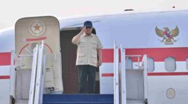 Presiden Prabowo bertolak ke Halmahera Tenga