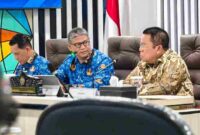 Wali Kota Pematangsiantar Wesly Silalahi memaparkan implementasi Manajemen Talenta Pemerintah Kota (Pemko) Pematangsiantar di Kantor Badan Kepegawaian Negara (BKN), Jakarta Timur, Kamis (8/10/2026)