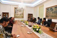 Pertemuan Wapres Gibran dengan jajaran pimpinan Universitas Muhammadiyah Maluku di Istana Wakil Presiden, Jakarta Pusat, Rabu (7/10/2026).
