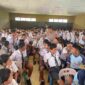 Polres Simalungun menyosialisasikan SPMB SMA Kemala Taruna Bhayangkara 2027/2028 kepada 221 siswa SMP Negeri 1 Jorlang Hataran.