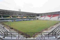 Kondisi saat ini Stadion Teladan.