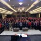 Wakil Presiden Gibran Rakabuming saat membuka Kongres Nasional ke-V Asosiasi Pendeta Indonesia (API) di Grand Serpong Hotel & Resort, Tangerang, Banten, Kamis (8/10/2026).