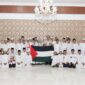 Bupati Asahan Taufik Zainal Abidin menyambut Safari Anak Gaza di Kisaran.
