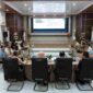 Rapat Koordinasi Percepatan Pendataan dan Monitoring Progres Bedah Rumah, Kawasan Kumuh, dan Sanitasi Tahun Anggaran 2026 di Ruang Serbaguna Pemerintah Kota Pematangsiantar, Sabtu (10/10/2026).