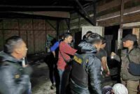 Polres Karo menggelar Gerebek Sarang Narkoba di Berastagi.
