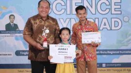 Bupati Asahan Taufik Zainal Abidin mendukung Kisaran Science Olympiade 2026 yang diikuti 2.061 peserta.